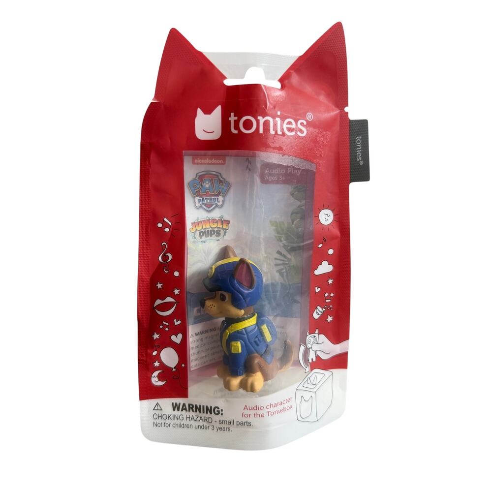 New Tonies PAW Patrol Jungle Pups: Chase Audio Play Figurine – Sealed